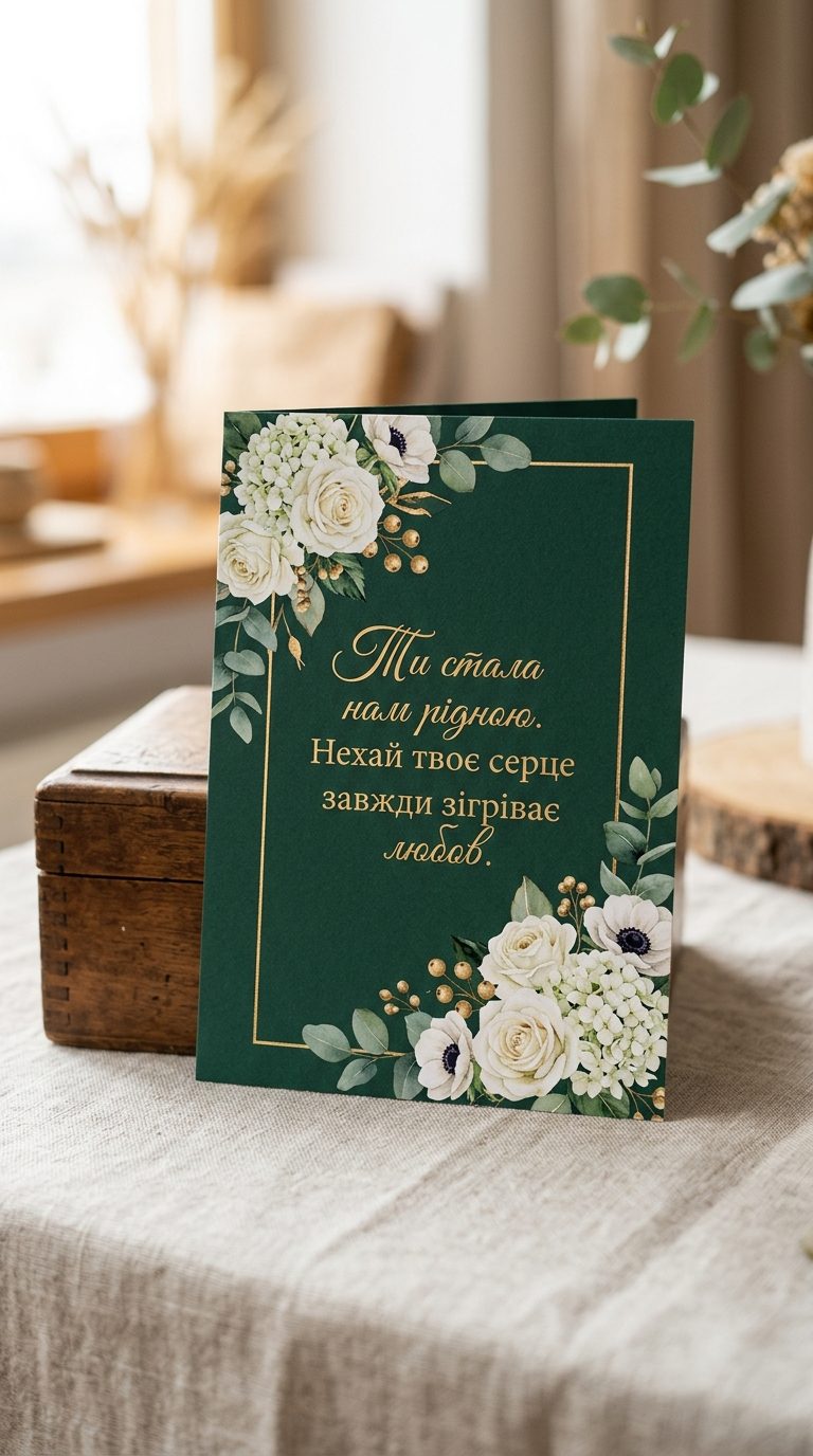 Зворушливі привітання невістці від свекрухи до сліз - image