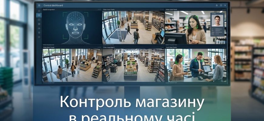 Сучасні системи безпеки для бізнесу: як відеоспостереження та FaceID змінюють контроль у магазині